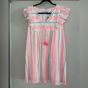 Vineyard Vines Guava Striped Tunic Dress